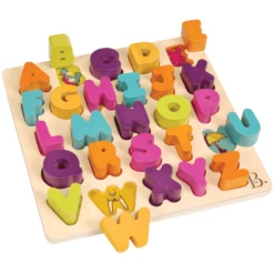 B. Toys B.TOYS B. Alpha. B. Tical - Buchstabenpuzzle Aus Holz 26-teilig Mehrfarbig