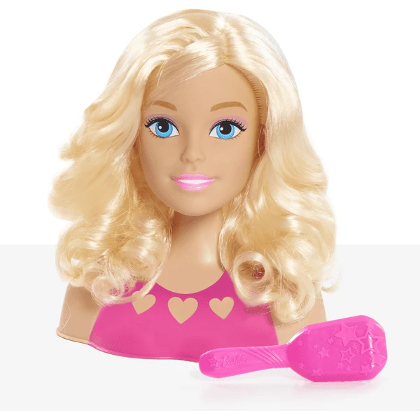 Barbie Mini Frisierkopf, Blonde Haare 3 Barbie Mini Frisierkopf, Blonde Haare