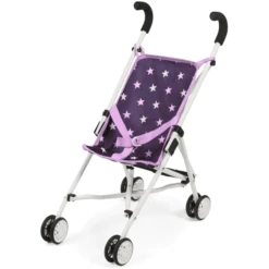 BAYER CHIC 2000 Mini-Buggy ROMA Stars Lila