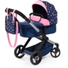 Bayer Design Kombi-Puppenwagen Xeo Blau/Rosa -Babyspielzeug bayer design kombi puppenwagen xeo blau rosa a372063