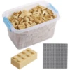 Katara Bausteine - 520 Stück Mit Box Und Grundplatte, Beige 2 Katara Bausteine - 520 Stück Mit Box Und Grundplatte, Beige -Babyspielzeug katara bausteine 520 stueck mit box und grundplatte beige a372273