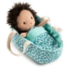 Lilliputiens Babypuppe Mit Tragekorb Ari -Babyspielzeug lilliputiens babypuppe mit tragekorb ari a278252