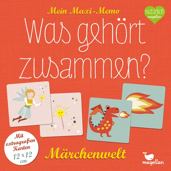 Magellan Verlag Mein Maxi-Memo - Was Gehört Zusammen? - Märchenwelt 3 Magellan Verlag Mein Maxi-Memo - Was Gehört Zusammen? - Märchenwelt