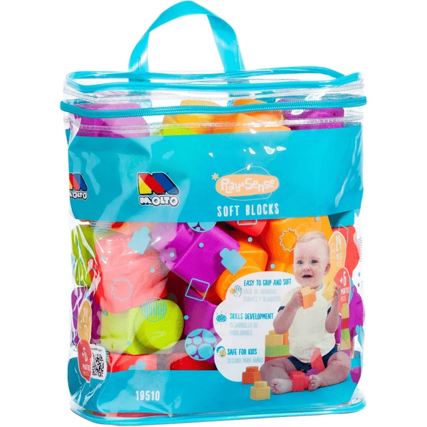 MOLTO Soft Bausteine In Versch. Farben 24 Stück 3 MOLTO Soft Bausteine In Versch. Farben 24 Stück