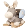 Nattou Cappuccino Schaukeltier Esel, Sitz Grau -Babyspielzeug nattou cappuccino schaukeltier esel sitz grau a074164