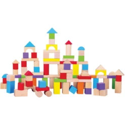 New Classic Toys® New Classic Toys Holzbausteine 100 Stk., Bunt