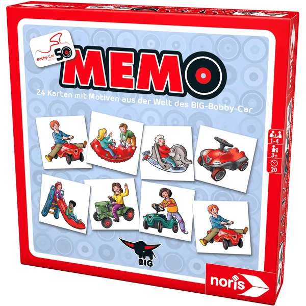 Noris 50 Jahre BIG Bobby Car Memo 3 Noris 50 Jahre BIG Bobby Car Memo