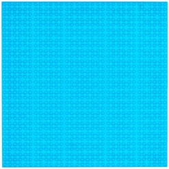 Open Bricks Bauplatte 32x32 Transparent Blue