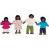 PlanToys Puppenfamilie Afrika -Babyspielzeug plantoys puppenfamilie afrika a376733
