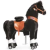 PonyCycle® Black With White Hoof Horse -Babyspielzeug ponycycle black with white hoof horse a338461