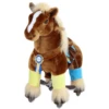 PonyCycle® Braunes Pferd, Klein -Babyspielzeug ponycycle braunes pferd klein a287967