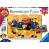 Ravensburger Puzzle 2x12 Teile - Feuerwehrmann Sam: Sam Im Einsatz