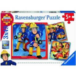 Ravensburger Puzzle 3 X 49 Teile Feuerwehrmann Sam: Unser Held Sam