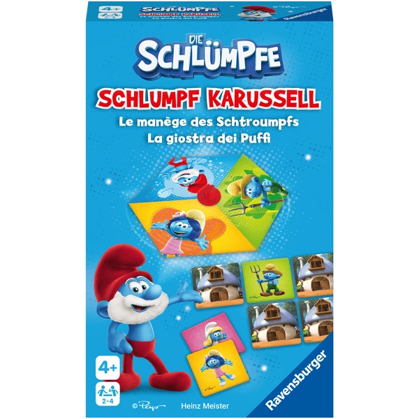 Ravensburger Schlumpf Karussell 3 Ravensburger Schlumpf Karussell