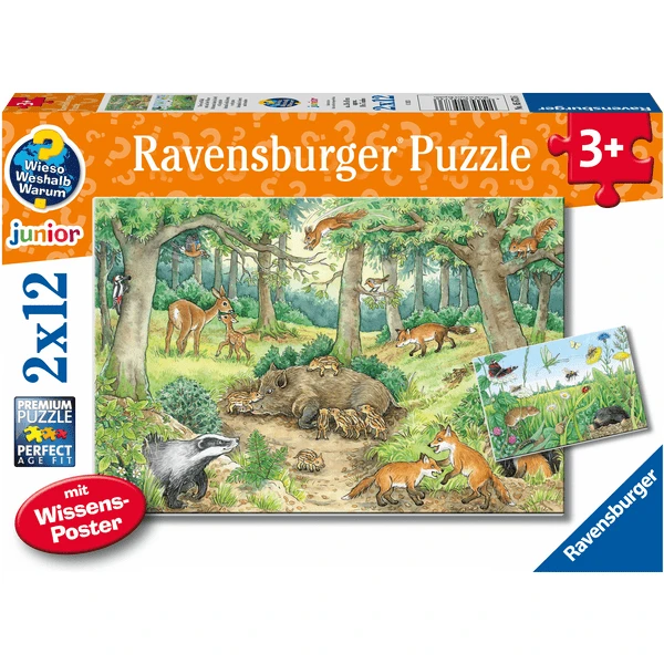 Ravensburger Wieso? Weshalb? Warum? Tiere Im Wald Und Auf Der Wiese 3 Ravensburger Wieso? Weshalb? Warum? Tiere Im Wald Und Auf Der Wiese