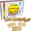 Schmetterline Mathe-Domino Aus Holz - MATHEMINO (MULTIPLIKATION) -Babyspielzeug schmetterline mathe domino aus holz mathemino multiplikation a371213