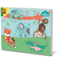 SES Creative® Fühlpuzzle Tiere