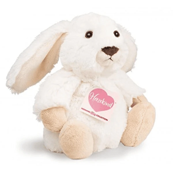 Teddy HERMANN® Herzekind - Häschen Poppi Weiß, 15 Cm 3 Teddy HERMANN® Herzekind - Häschen Poppi Weiß, 15 Cm