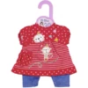 Zapf Creation Dolly Moda Hängerchen Mit Hose, 30 Cm -Babyspielzeug zapf creation dolly moda haengerchen mit hose 30 cm a267711